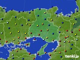 2015年01月19日の兵庫県のアメダス(日照時間)