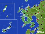 長崎県のアメダス実況(日照時間)(2015年01月20日)