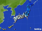 アメダス実況(気温)(2015年01月21日)