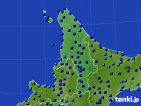 2015年01月22日の道北のアメダス(気温)