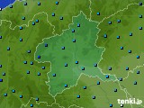 群馬県のアメダス実況(気温)(2015年01月22日)