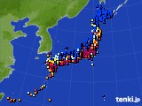 アメダス実況(日照時間)(2015年01月23日)