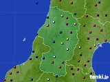 山形県のアメダス実況(日照時間)(2015年01月24日)