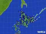 アメダス実況(気温)(2015年01月24日)