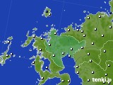 2015年01月24日の佐賀県のアメダス(風向・風速)