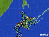 2015年01月26日の北海道地方のアメダス(日照時間)
