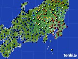 関東・甲信地方のアメダス実況(日照時間)(2015年01月26日)