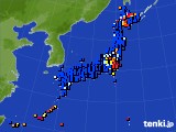 アメダス実況(日照時間)(2015年01月26日)