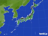 アメダス実況(降水量)(2015年01月28日)