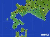 道南のアメダス実況(積雪深)(2015年01月29日)