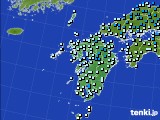 九州地方のアメダス実況(気温)(2015年01月29日)
