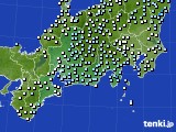 東海地方のアメダス実況(降水量)(2015年01月30日)