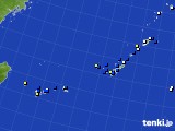 沖縄地方のアメダス実況(風向・風速)(2015年01月30日)