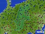 長野県のアメダス実況(日照時間)(2015年01月31日)