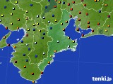 三重県のアメダス実況(日照時間)(2015年01月31日)