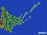 道東のアメダス実況(日照時間)(2015年01月31日)