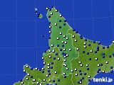 道北のアメダス実況(風向・風速)(2015年01月31日)