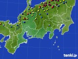 東海地方のアメダス実況(積雪深)(2015年02月01日)