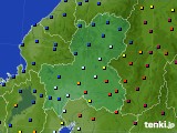 岐阜県のアメダス実況(日照時間)(2015年02月01日)