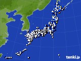 アメダス実況(風向・風速)(2015年02月01日)