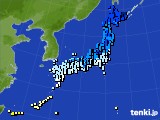 アメダス実況(気温)(2015年02月02日)