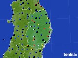 岩手県のアメダス実況(日照時間)(2015年02月03日)