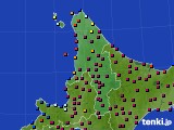 道北のアメダス実況(日照時間)(2015年02月04日)