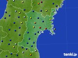 2015年02月04日の宮城県のアメダス(日照時間)