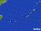 2015年02月04日の沖縄地方のアメダス(風向・風速)