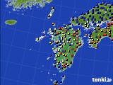 2015年02月05日の九州地方のアメダス(日照時間)