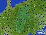 長野県のアメダス実況(日照時間)(2015年02月05日)