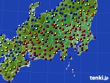 関東・甲信地方のアメダス実況(日照時間)(2015年02月06日)