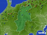 長野県のアメダス実況(積雪深)(2015年02月07日)