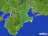 2015年02月07日の三重県のアメダス(日照時間)