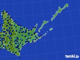 2015年02月07日の道東のアメダス(気温)