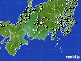 2015年02月08日の東海地方のアメダス(降水量)