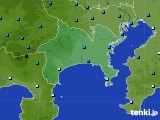 神奈川県のアメダス実況(気温)(2015年02月08日)