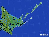 道東のアメダス実況(気温)(2015年02月08日)