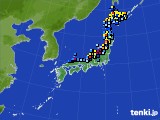 アメダス実況(積雪深)(2015年02月09日)