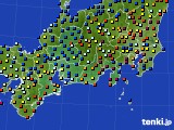 東海地方のアメダス実況(日照時間)(2015年02月09日)