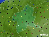 群馬県のアメダス実況(日照時間)(2015年02月09日)