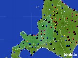 道央のアメダス実況(日照時間)(2015年02月09日)