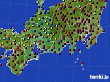 東海地方のアメダス実況(日照時間)(2015年02月11日)