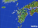 九州地方のアメダス実況(日照時間)(2015年02月11日)