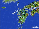 2015年02月11日の九州地方のアメダス(日照時間)