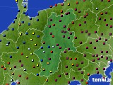 長野県のアメダス実況(日照時間)(2015年02月11日)