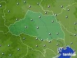 埼玉県のアメダス実況(気温)(2015年02月11日)