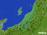 新潟県のアメダス実況(積雪深)(2015年02月13日)