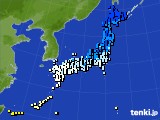 アメダス実況(気温)(2015年02月14日)