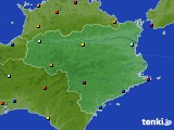 徳島県のアメダス実況(日照時間)(2015年02月17日)